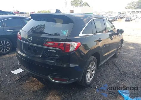 2016 Acura Rdx Technology from USA, damaged, VIN 5J8TB3H50GL009591